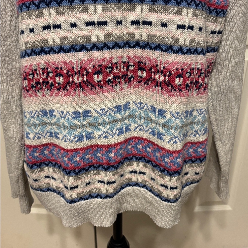 Chaps Snowflake Sweater - Picture 3 of 9